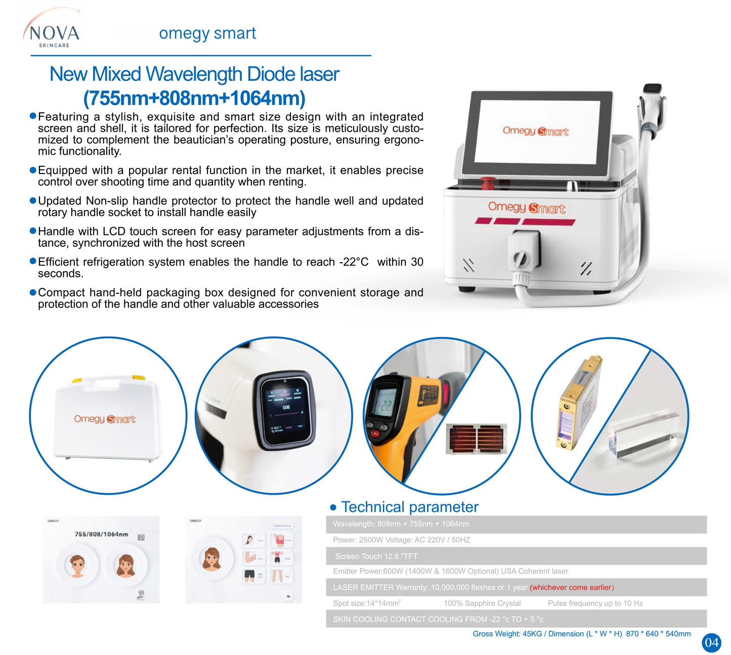 NSC-OMEGY SMART/ PACER ONE /HI500W