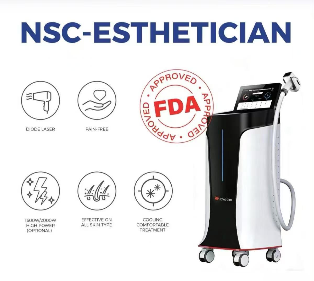 Esthetician Mixed Diode laser